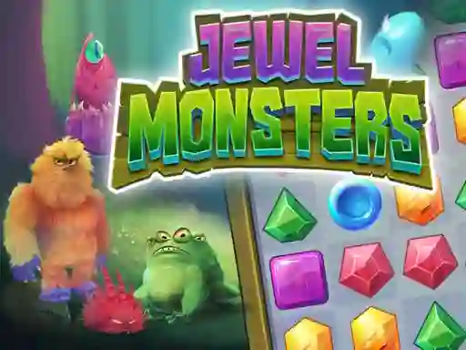 Гульня Jewel Monsters онлайн