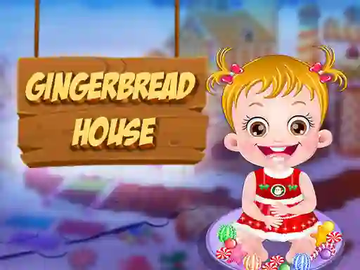 Гульня Baby Hazel Gingerbread House онлайн