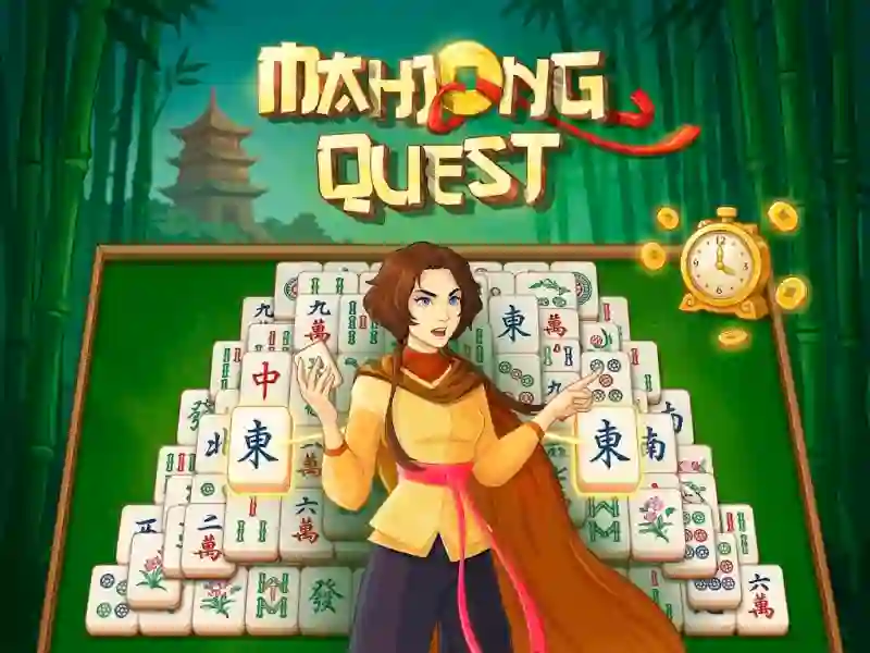 Гульня Mahjong Quest онлайн