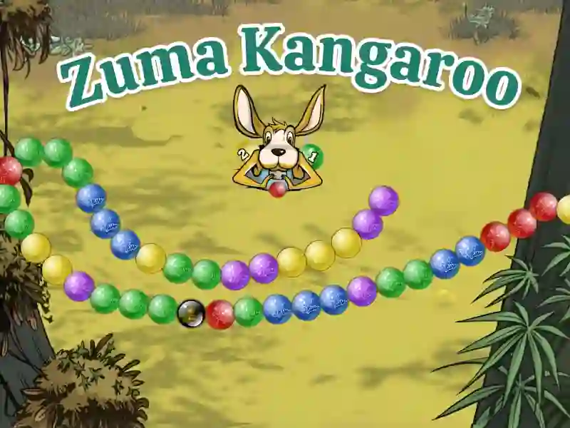 Гульня Zuma Kangaroo онлайн