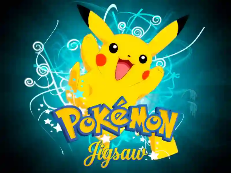 Гульня Pokemon Jigsaw онлайн