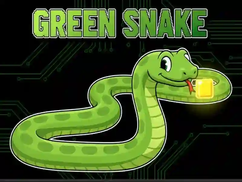 Гульня Green Snake онлайн