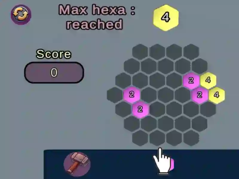 Гульня Max Hexa онлайн