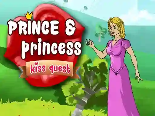 Гульня Prince & princess : Kiss quest онлайн