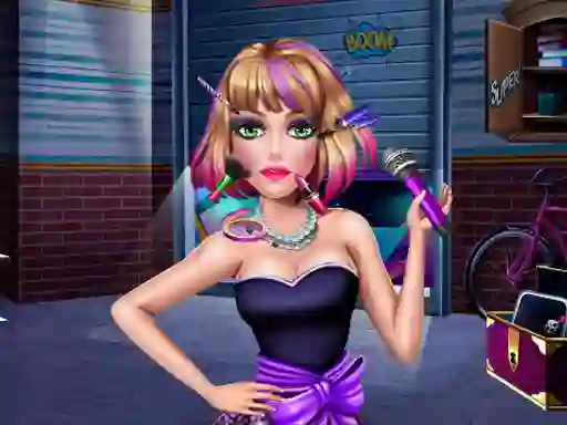 Гульня Makeup For A Star онлайн