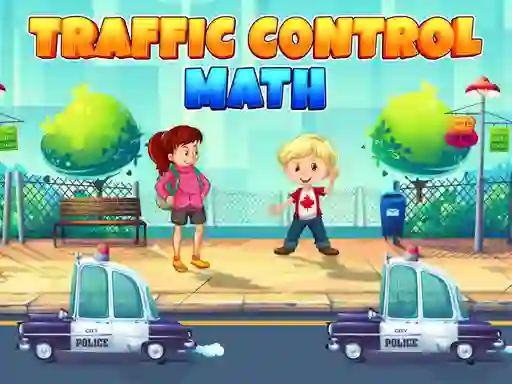 Гульня Traffic Control Math онлайн