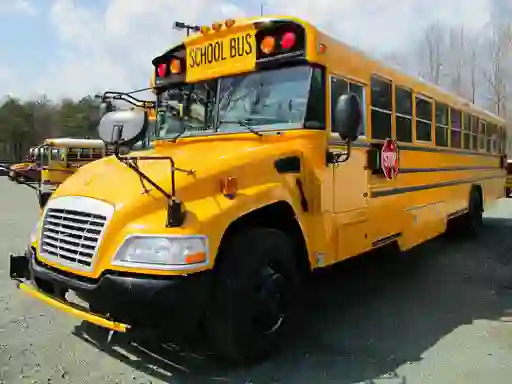 Гульня School Buses Puzzle онлайн