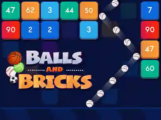 Гульня Balls and Bricks онлайн
