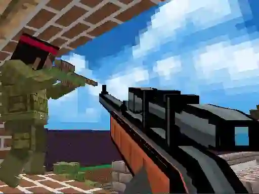 Гульня Pixel Gun Apocalypse 3 онлайн