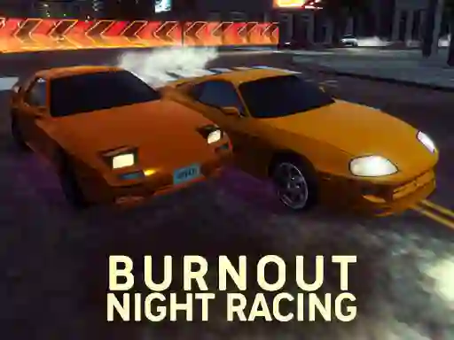 Гульня Burnout Night Racing онлайн
