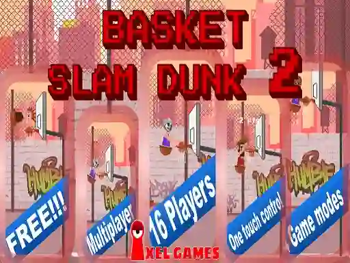 Гульня Basket Slam Dunk 2 онлайн