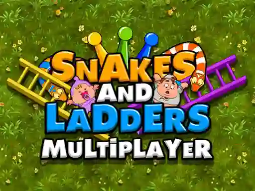 Гульня Snake and Ladders Multiplayer онлайн