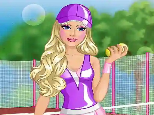 Гульня Barbie Tennis Dress онлайн