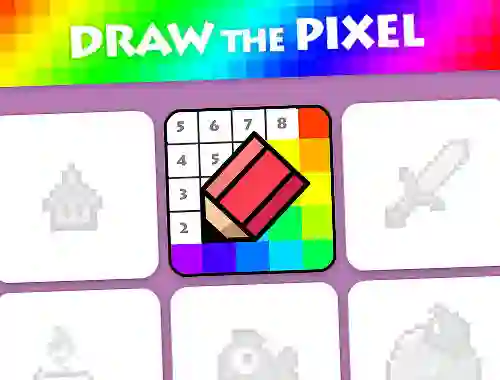 Гульня Draw The Pixel онлайн