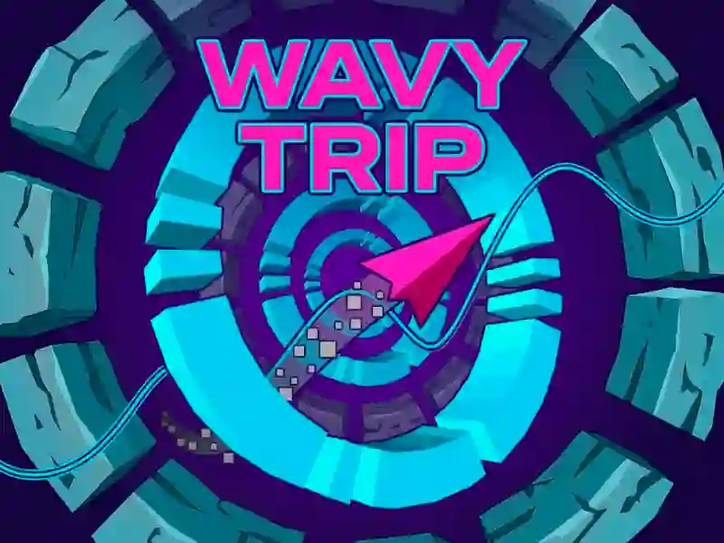 Гульня Wavy Trip онлайн