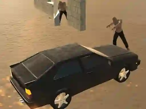 Гульня Zombie Car Smash онлайн