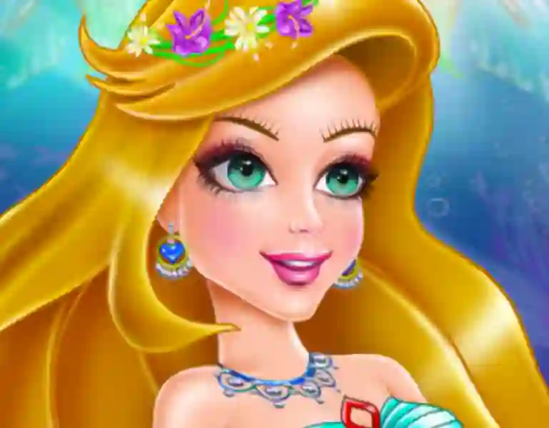 Гульня Mermaid Beauty Care онлайн