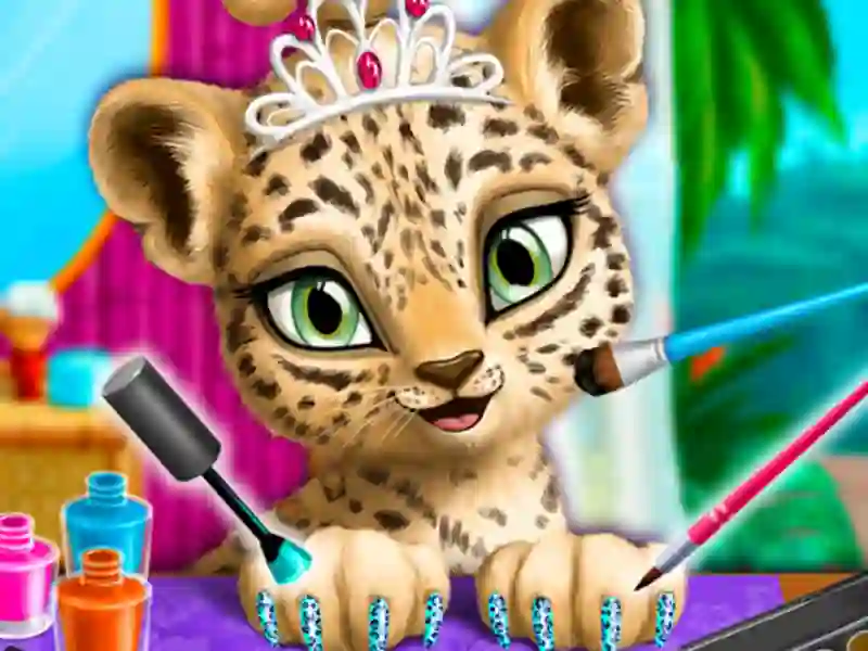 Гульня Jungle Animal Hair Salon онлайн