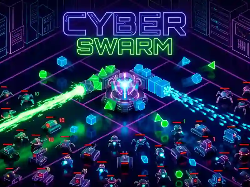 Гульня Cyber Swarm онлайн