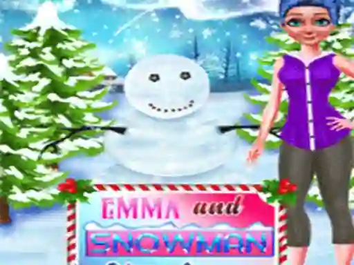 Гульня Emma and Snowman Christmas онлайн