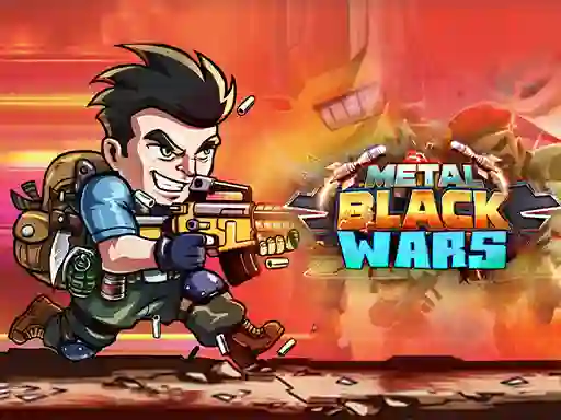 Гульня Metal Black Wars онлайн