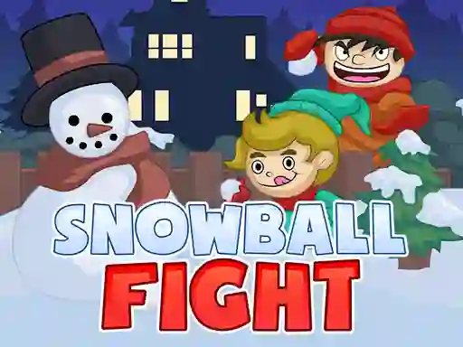 Гульня Snowball Fight онлайн