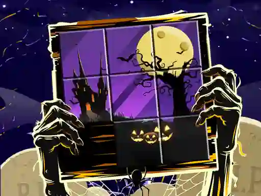 Гульня Puzzle Slide Terror онлайн
