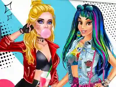 Гульня Princess Famous tumblr. онлайн