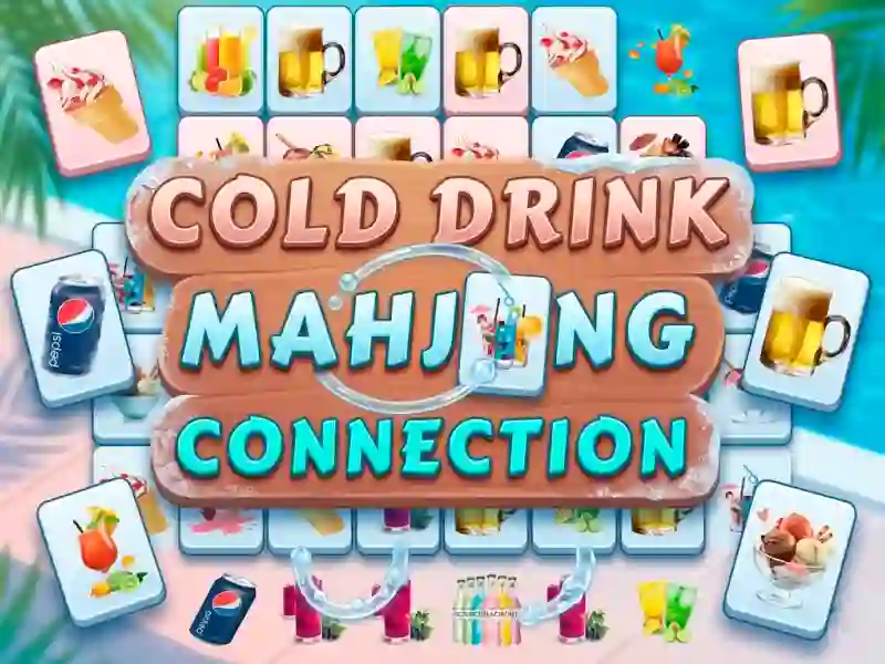 Гульня Cold Drink Mahjong Connection онлайн