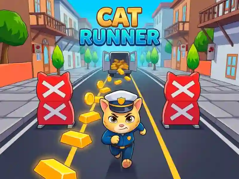 Гульня Cat Runner онлайн