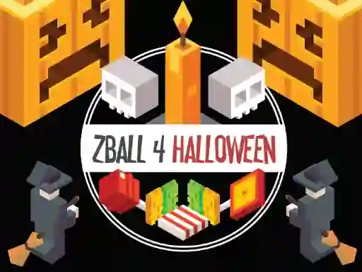 Гульня ZBall 4 Halloween онлайн