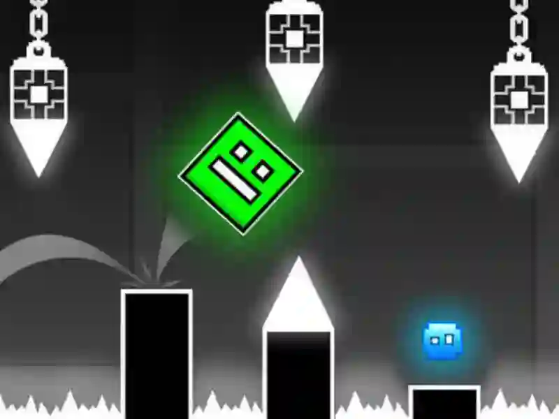 Гульня Geometry Platformer онлайн