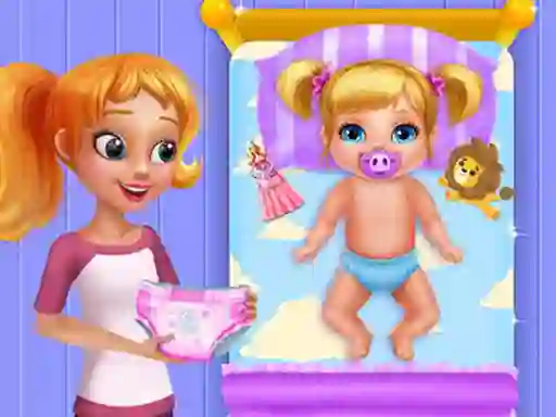Гульня Babysitter Madness онлайн