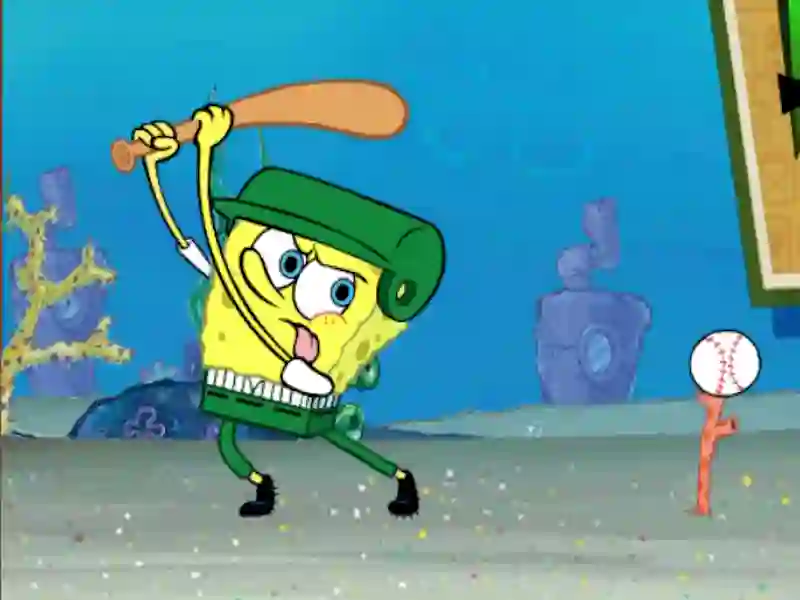 Гульня SpongeBob SquarePants Spring Training онлайн