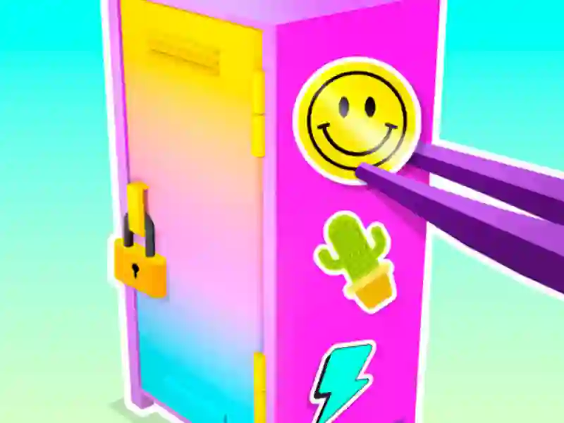 Гульня DIY Locker онлайн