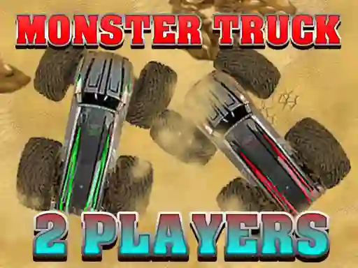 Гульня Monster Truck 2 Players онлайн