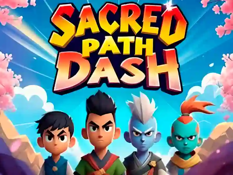 Гульня Sacred Path Dash онлайн