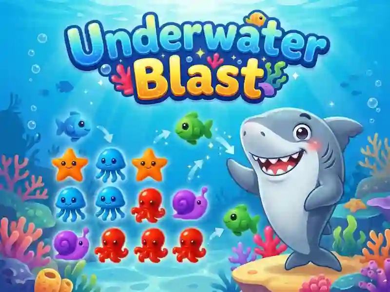 Гульня Underwater Blast онлайн