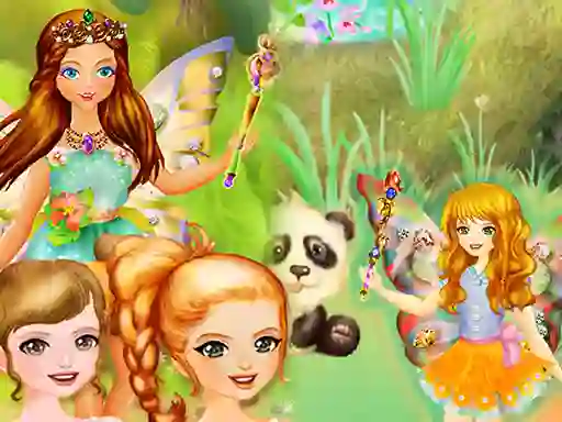 Гульня Fairy Dress Up Games For Girls онлайн