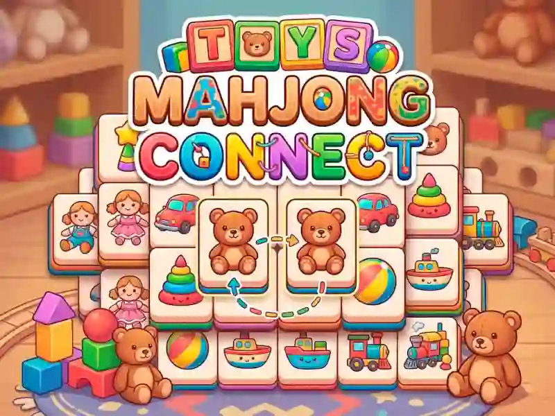 Гульня Toys Mahjong Connect онлайн