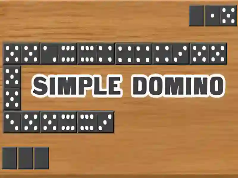 Гульня Simple Domino онлайн