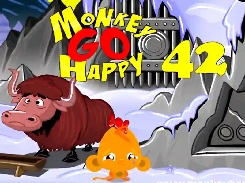 Гульня Monkey Go Happy Stage 42 онлайн