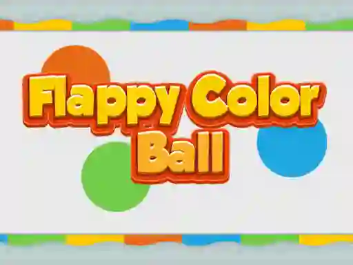 Гульня Flappy Color Ball онлайн