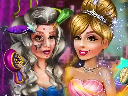 Гульня Witch To Princess Makeover онлайн