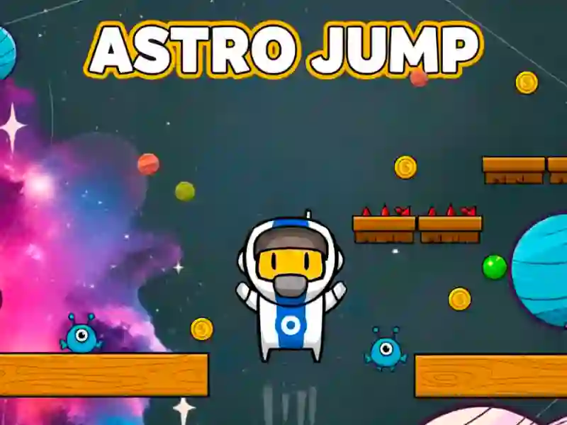 Гульня Astro Jump онлайн