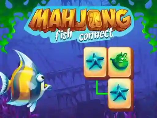 Гульня Mahjong Fish Connect онлайн