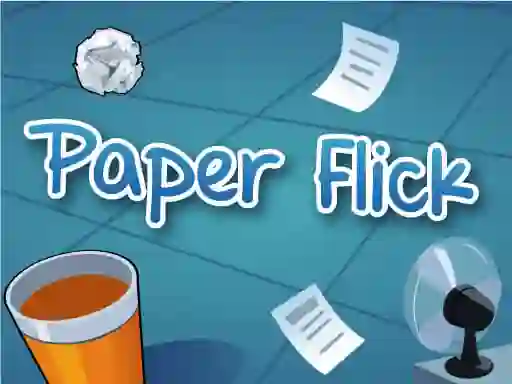 Гульня Paper Flick онлайн