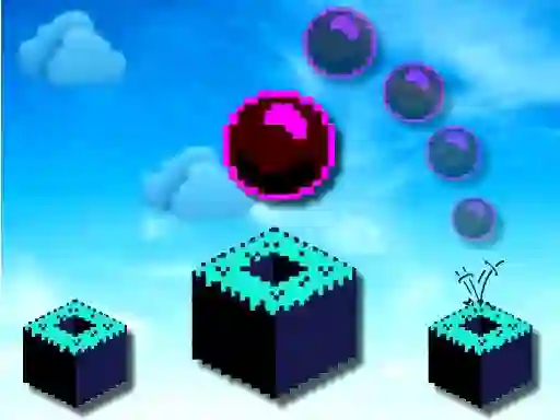 Гульня Sky Block Bounce онлайн