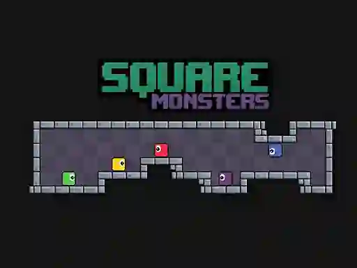 Гульня Square Monsters онлайн