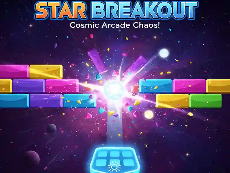Гульня Star Breakout онлайн
